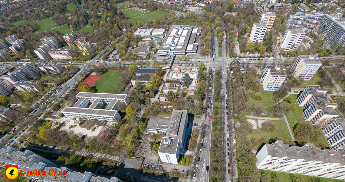 21.04.2023 - Baustelle Haus für Kinder in Neuperlach